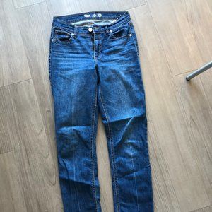Old Navy Blue Jeans with Frayed Edges - Straight